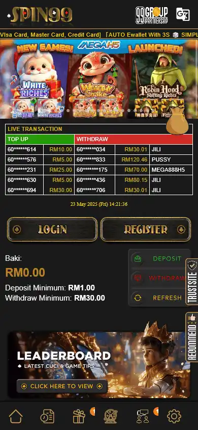 SPIN99 Casino screenshot 3