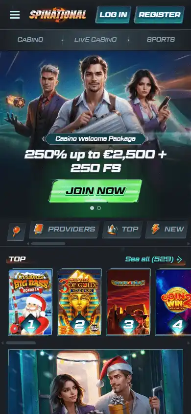 Spinational Casino screenshot 4