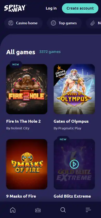 SpinAway Casino screenshot 4