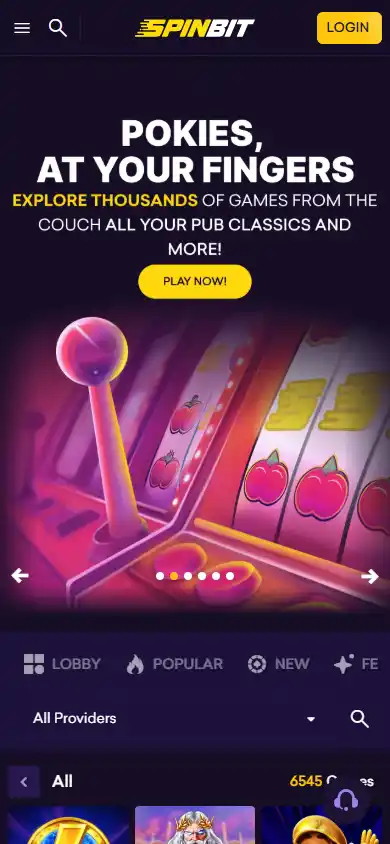 SpinBit Casino screenshot 5