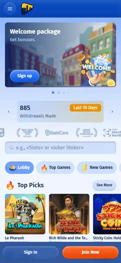 SpinCity Casino screenshot 4