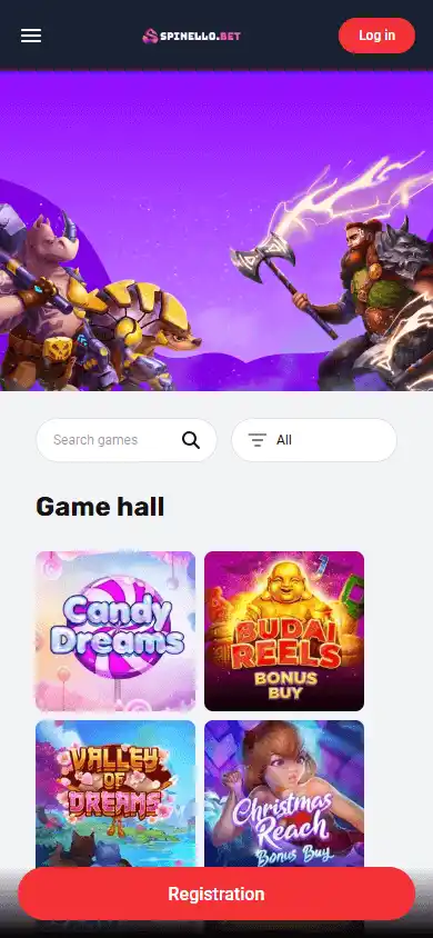 Spinello.bet Casino screenshot 4