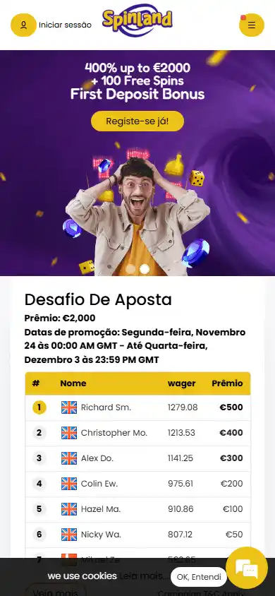 SpinLand Casino screenshot 4