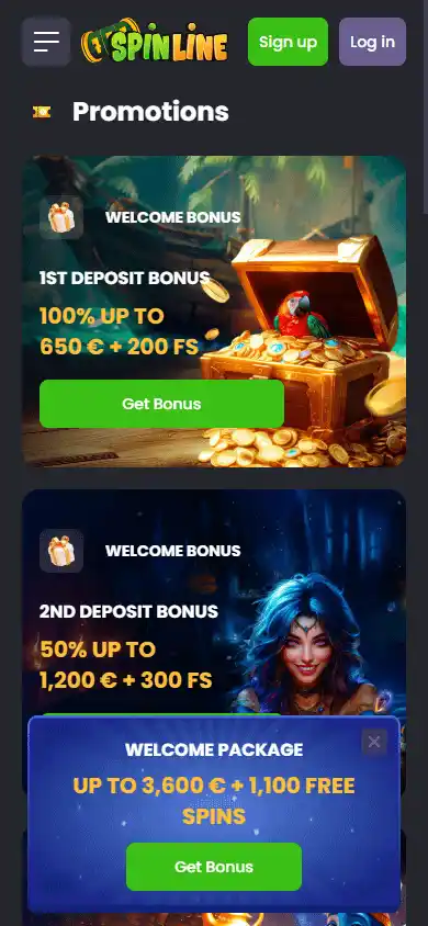 Spinline Casino screenshot 6