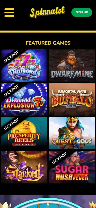 Spinnalot Casino screenshot 5