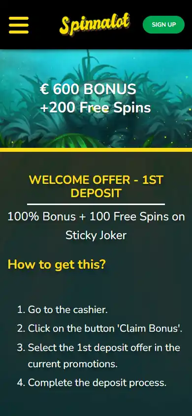 Spinnalot Casino screenshot 6