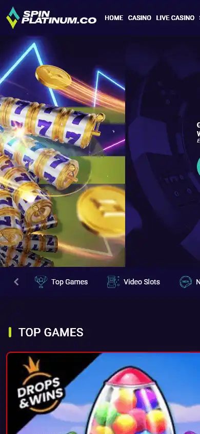 Spinplatinum Casino screenshot 4