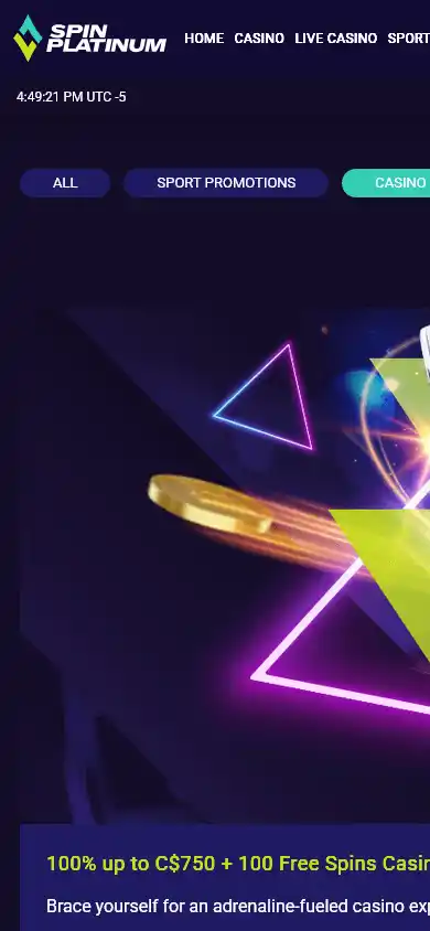 Spinplatinum Casino screenshot 6