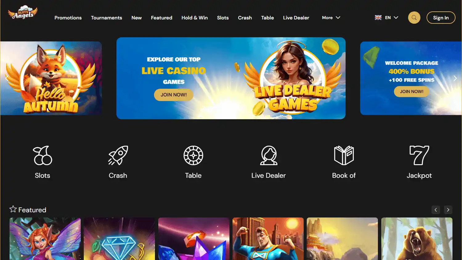Slots Angels Casino screenshot 2