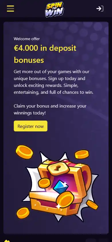 SpinToWin Casino screenshot 4