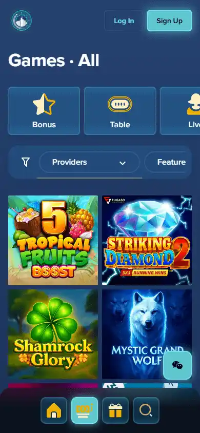 Spintropolis Casino screenshot 5