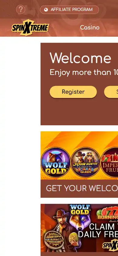 SpinXtreme Casino screenshot 6