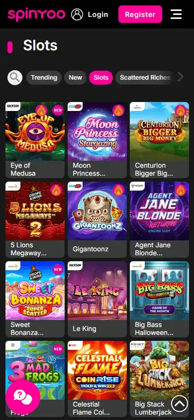 SpinYoo Casino screenshot 5