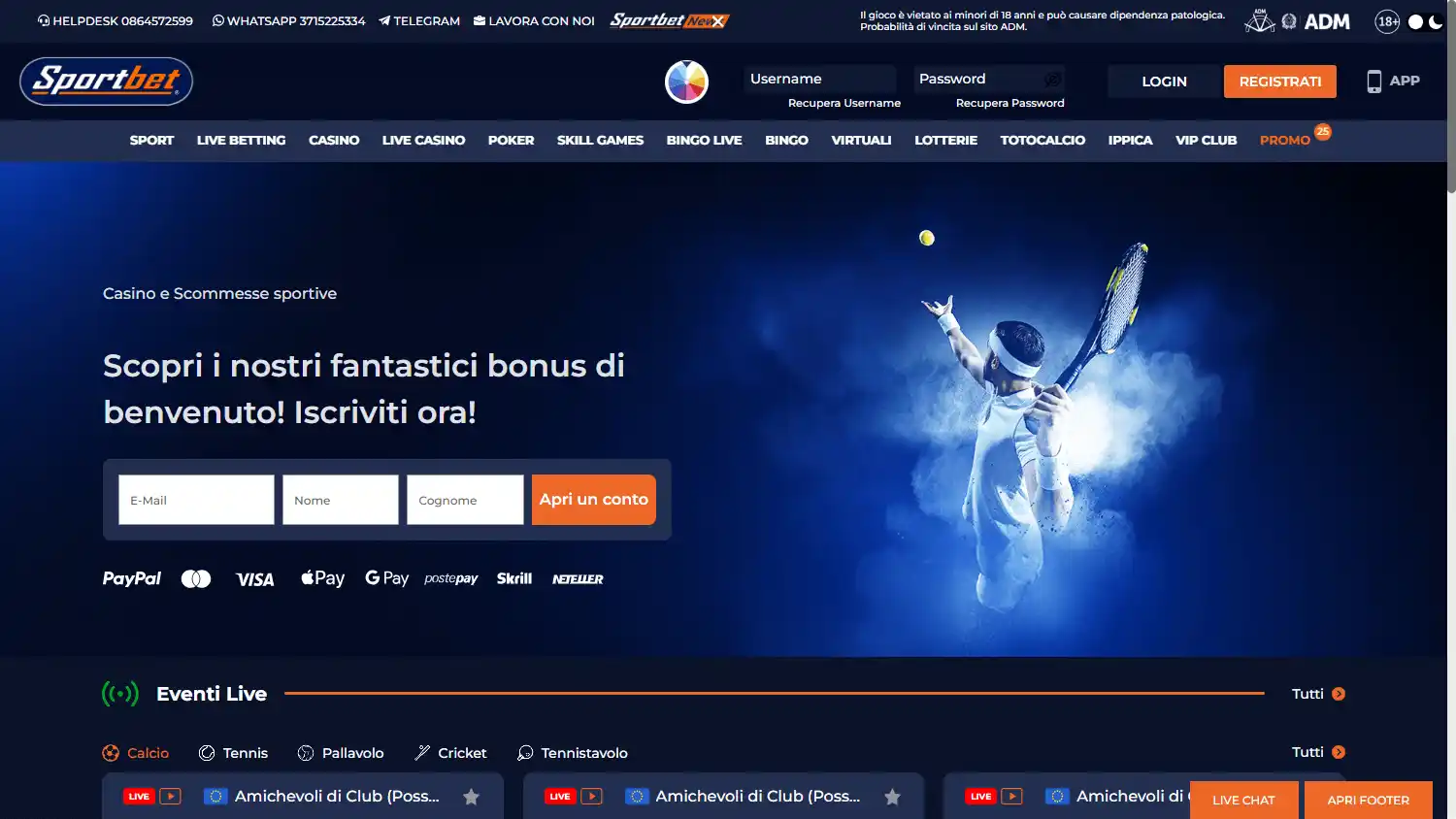 Sportbet Casino screenshot 1