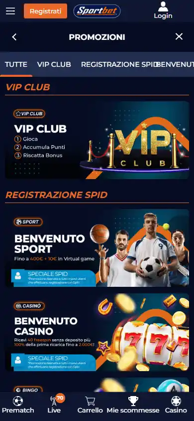 Sportbet Casino screenshot 6