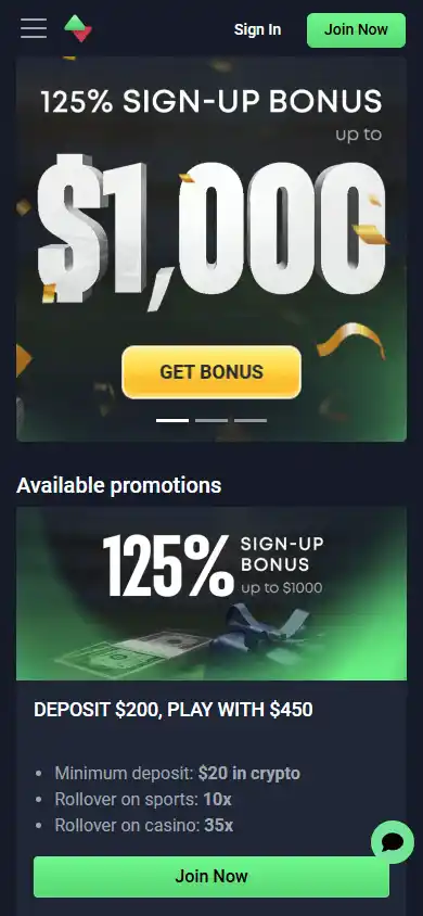 Sportbet.one Casino screenshot 6