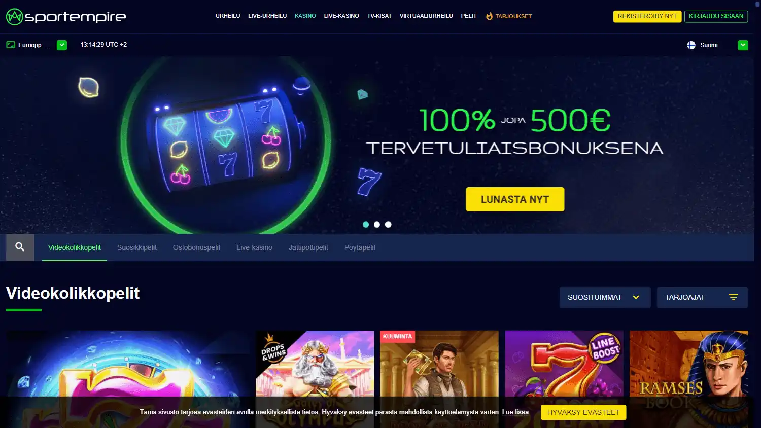 SportEmpire Casino screenshot 1