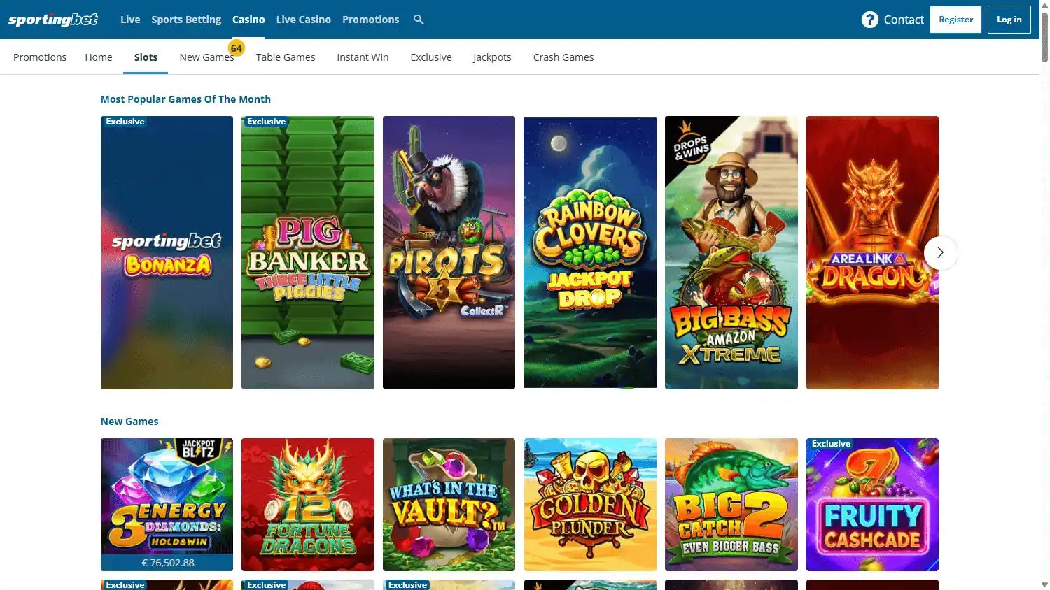 Sportingbet Casino screenshot 2