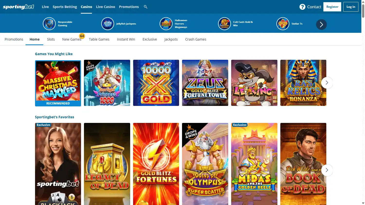 Sportingbet Casino screenshot 2