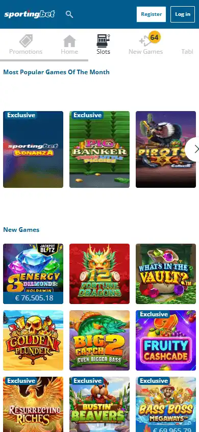 Sportingbet Casino screenshot 6