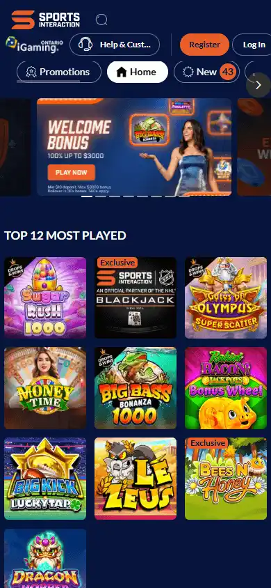Sports Interaction Casino (SIA) screenshot 4
