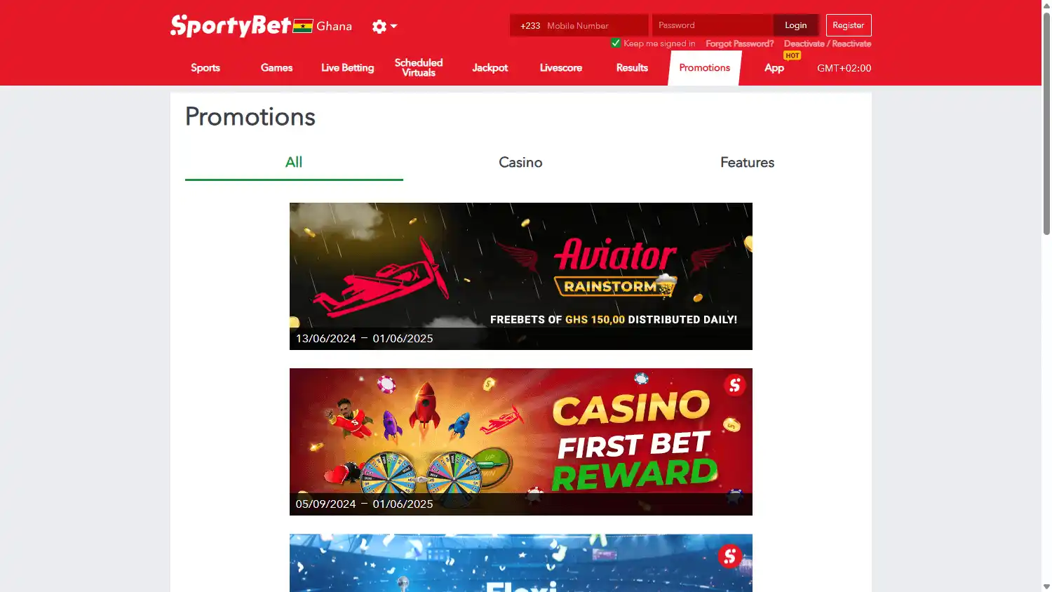 SportyBet Casino screenshot 3
