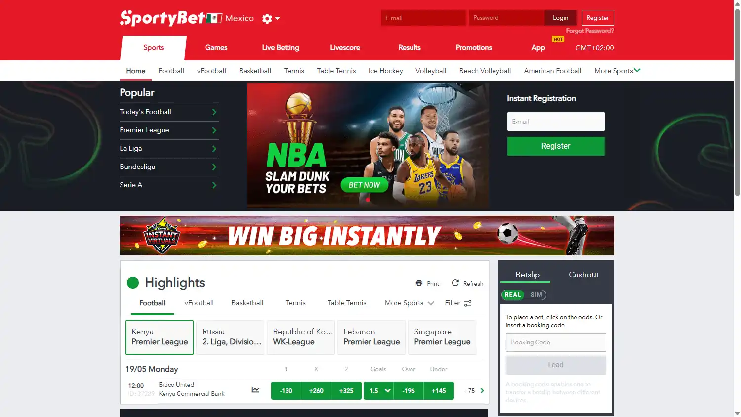 SportyBet Casino MX screenshot 1