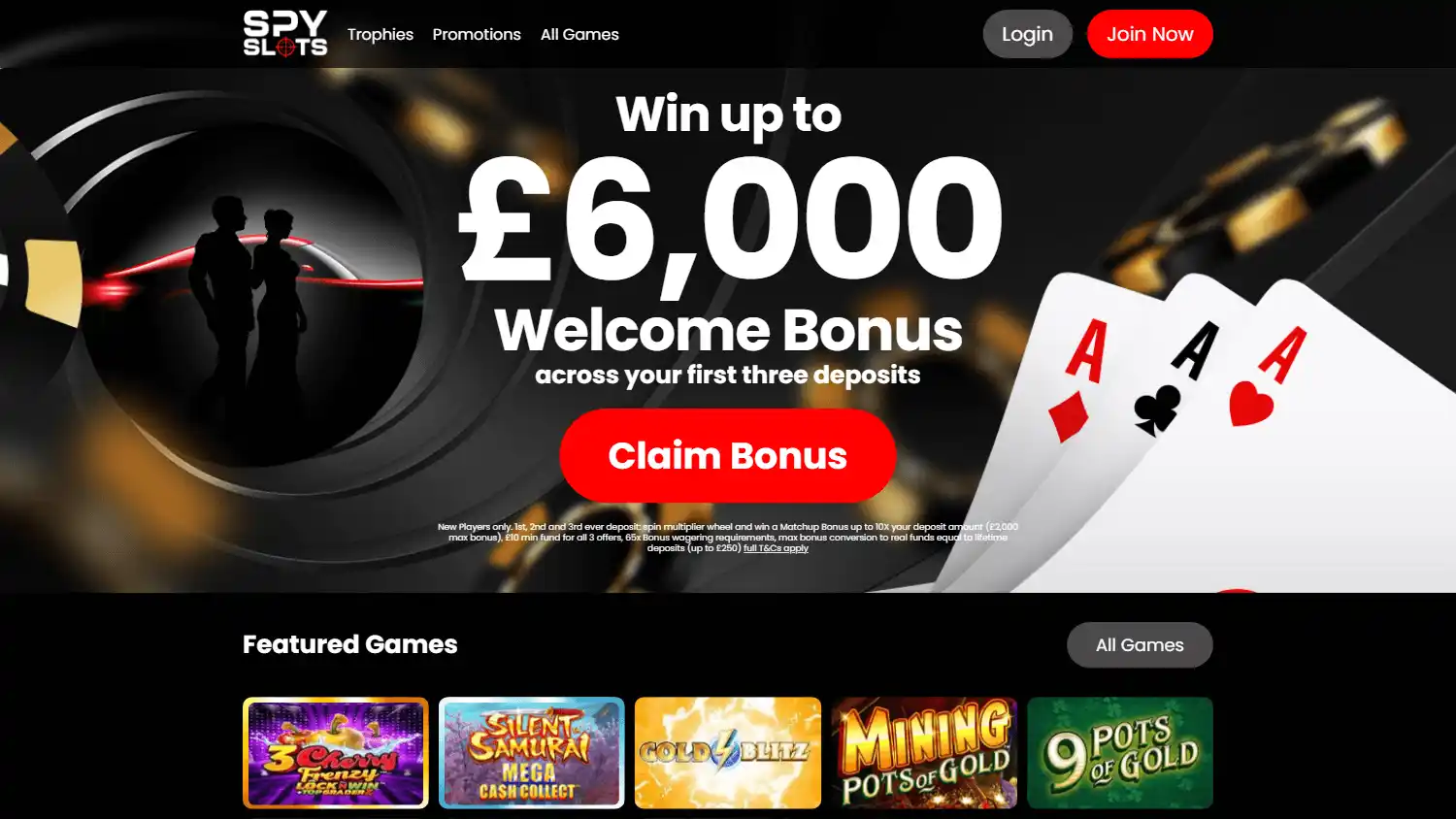 Spy Slots Casino screenshot 1