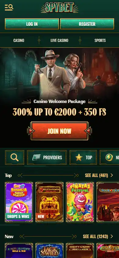 Spybet Casino screenshot 4