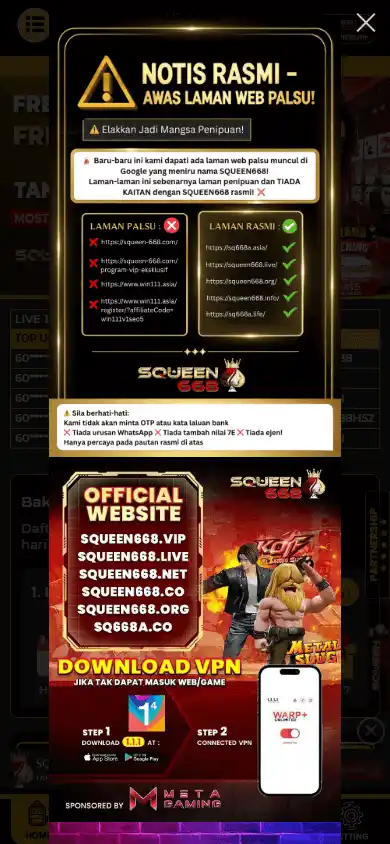 SQueen668 Casino screenshot 3