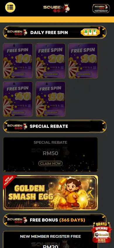 SQueen668 Casino screenshot 4