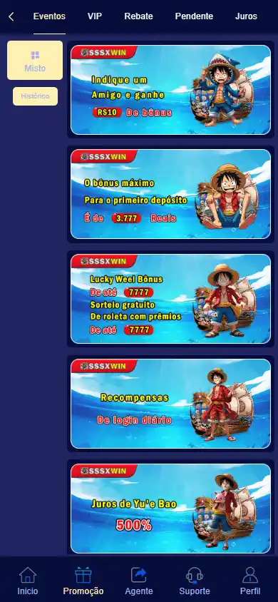 SSSxwin Casino screenshot 4