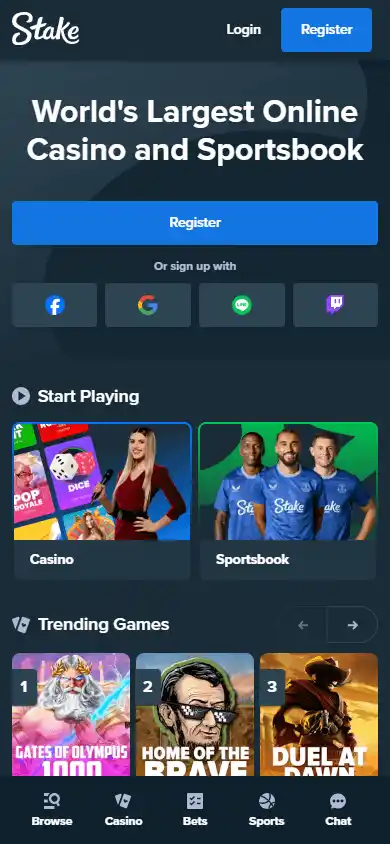 Stake Casino screenshot 4