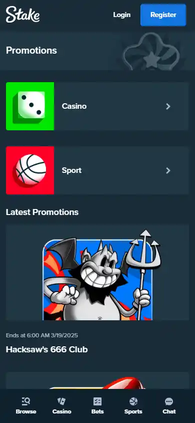 Stake Casino screenshot 6