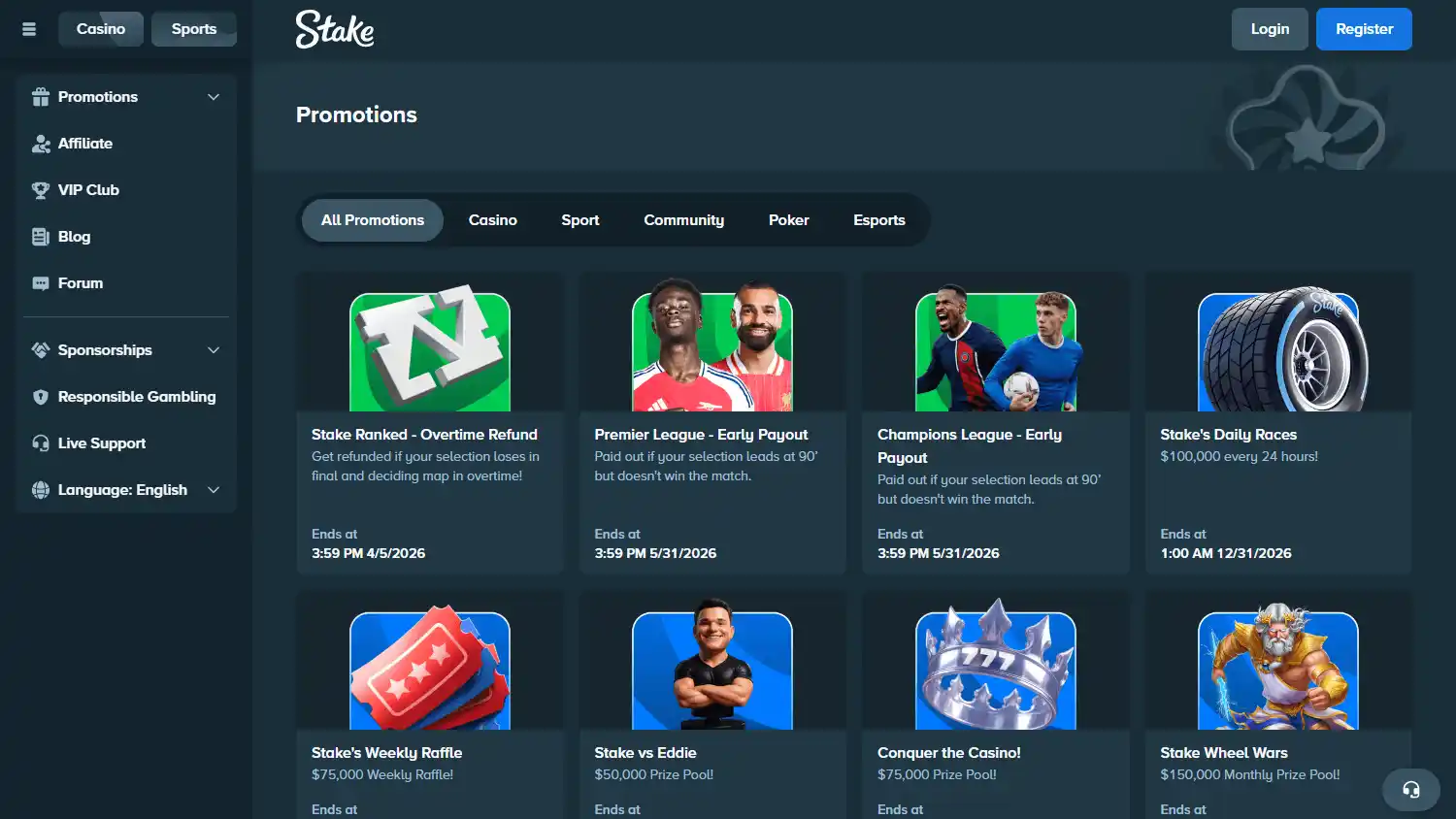 Stake Casino BR screenshot 3