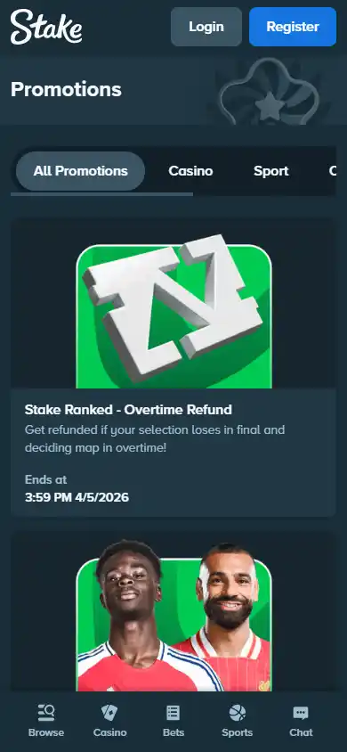 Stake Casino BR screenshot 7