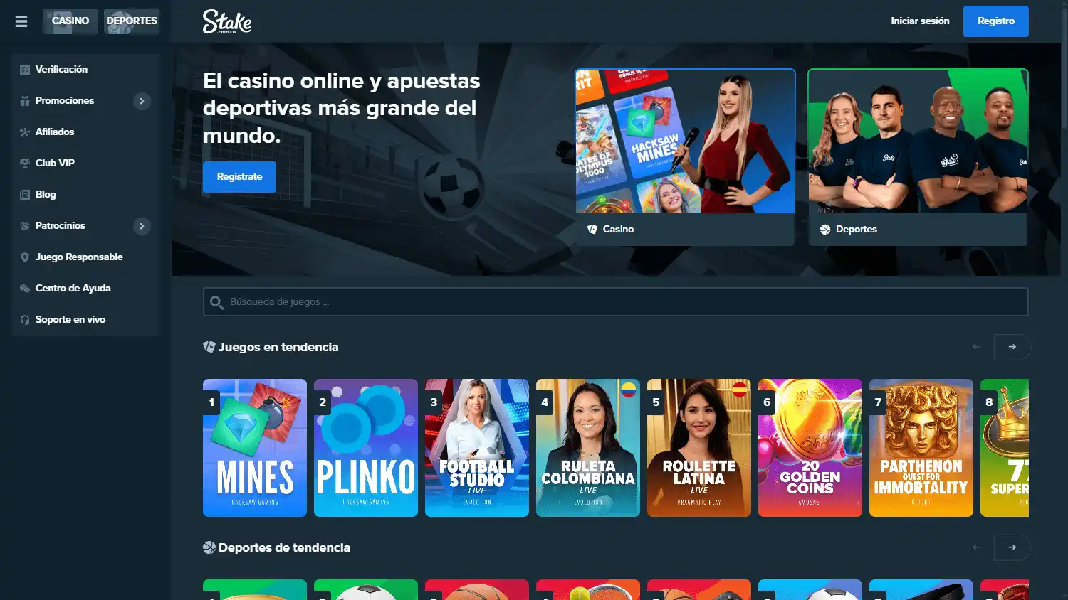 Stake Casino CO screenshot 1