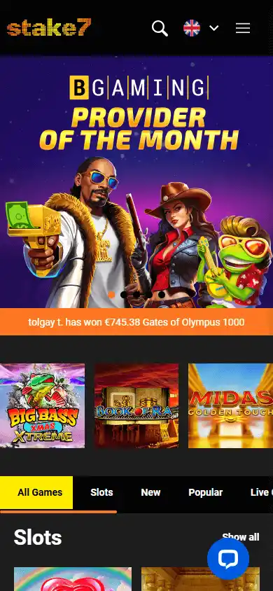 Stake7 Casino screenshot 3