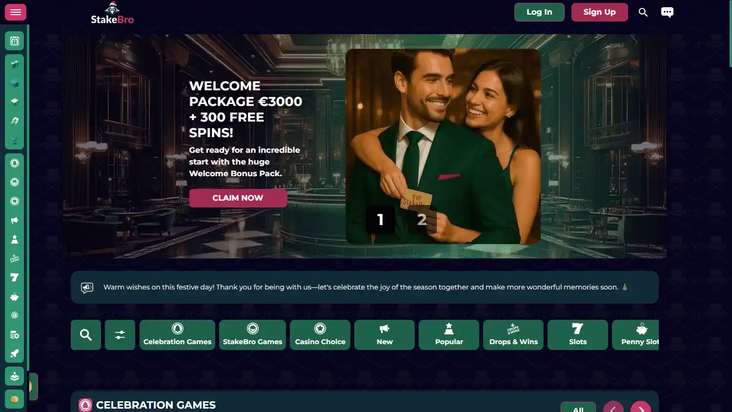 StakeBro Casino screenshot 1
