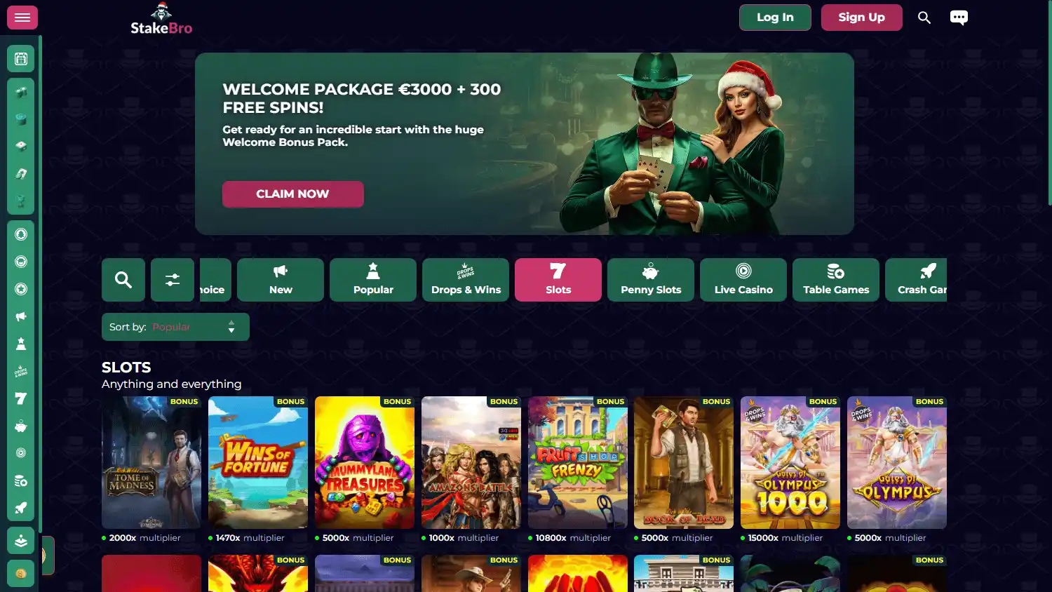 StakeBro Casino screenshot 2