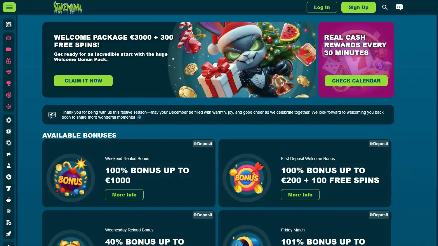 StakeMania Casino screenshot 3
