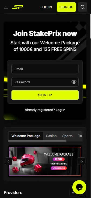 StakePrix Casino screenshot 4