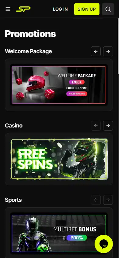 StakePrix Casino screenshot 7