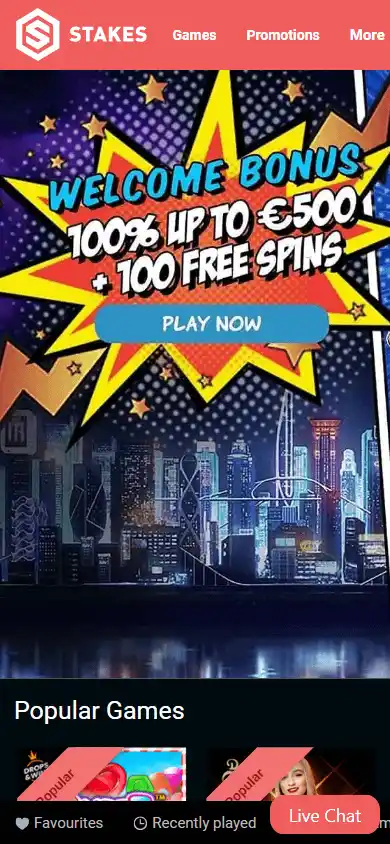 Stakes Casino screenshot 4