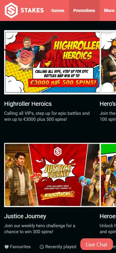 Stakes Casino screenshot 6