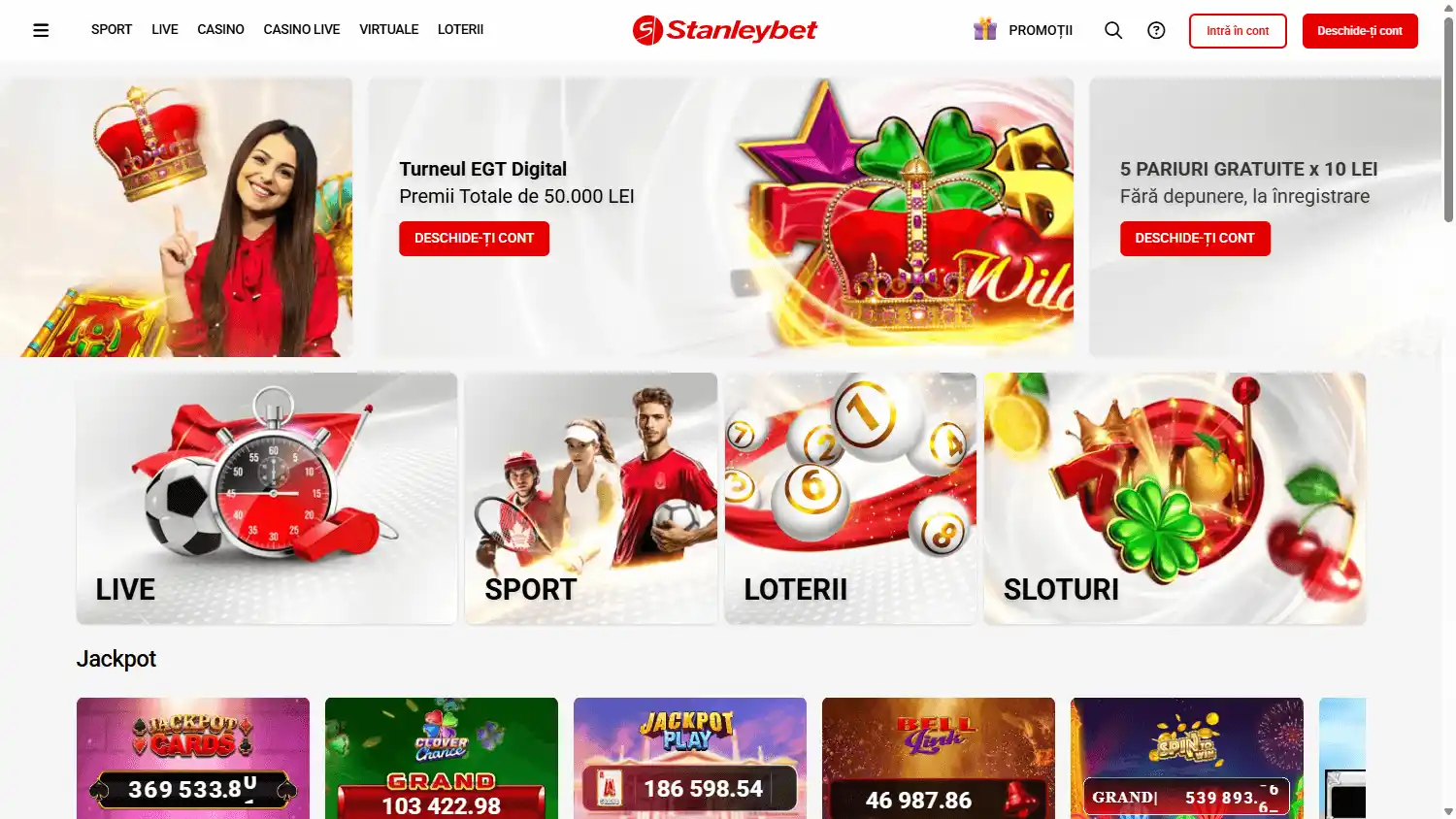 Stanleybet Casino screenshot 1