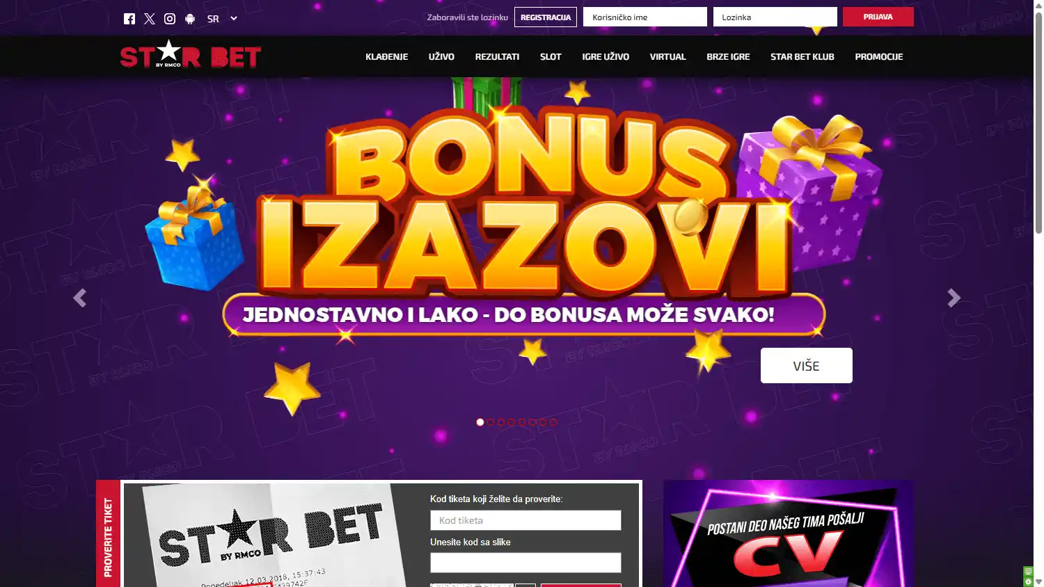 Star Bet Casino screenshot 1