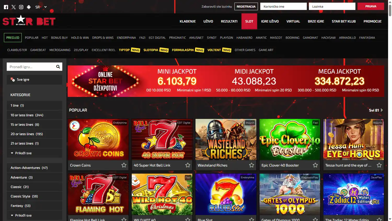 Star Bet Casino screenshot 2