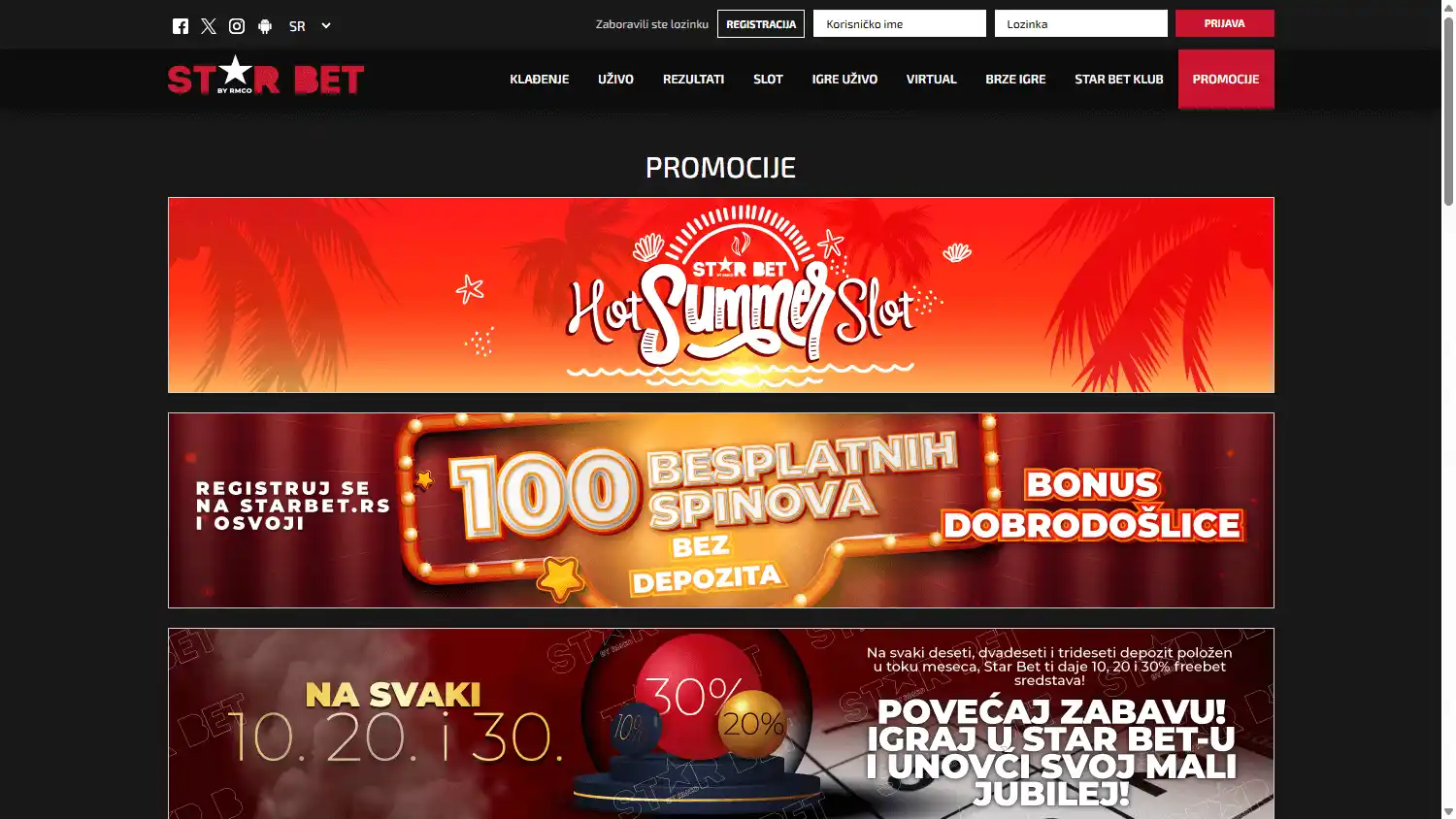Star Bet Casino screenshot 3