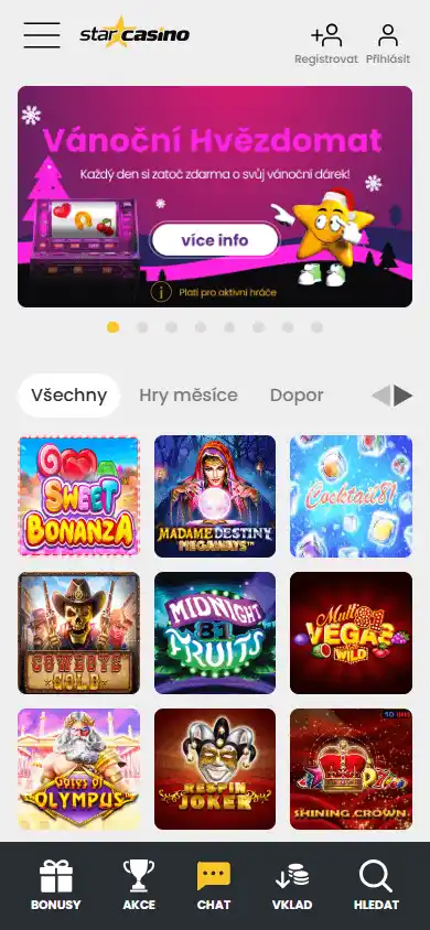 Star Casino CZ screenshot 3